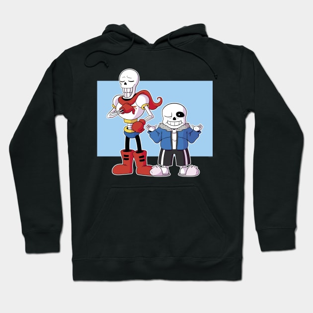 Papyrus and Sans Hoodie by AnaMartins